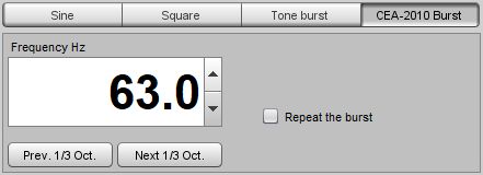 CEA-2010 Burst Generator