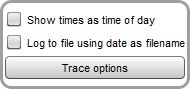 SPL logger controls