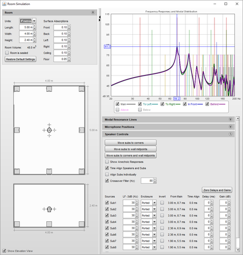 Room EQ Wizard Room Simulator